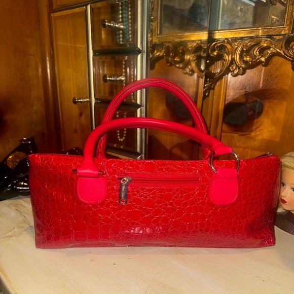 Primeware insulated wine tote bag red croc - Picture 2 of 4